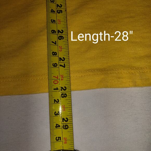 Talbots Yellow Embroidered Tunic Top Women's Plus Sz 3X Bohemian Festival Boho - Picture 8 of 14